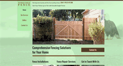 Desktop Screenshot of doubleeaglefenceeugene.com